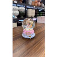 Işıklı Ve Müzikli Kar Küresi Orta Boy-8